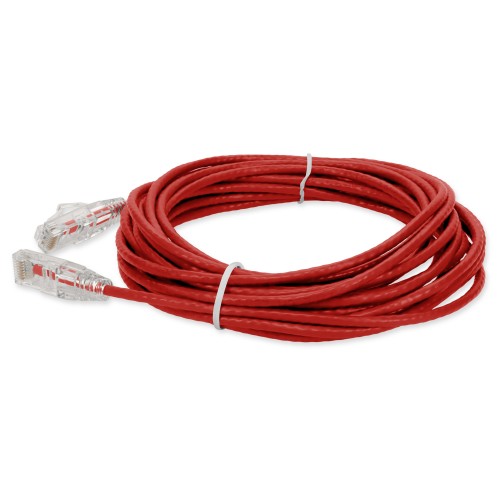 AddOn Networks ADD-16FSLCAT6-RD networking cable Red 192.1" (4.88 m) Cat6 U/UTP (UTP)