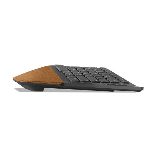 Lenovo Go Wireless Split keyboard Home/Office RF Wireless QWERTY US English Gray