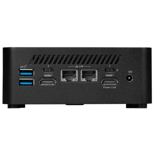 MSI Cubi NUC 1M-011US Intel Core 3 100U 8 GB DDR5-SDRAM 500 GB SSD Windows 11 Home Mini PC Black