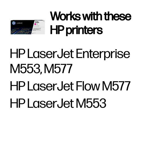 CF363X (508X) Toner magenta, 9.5K pages