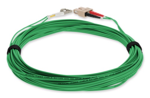 AddOn Networks ADD-SC-LC-5M5OM4-GN InfiniBand/fibre optic cable 196.9" (5 m) LOMM Green