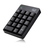 Adesso WKB-6010UB numeric keypad Universal RF Wireless Black