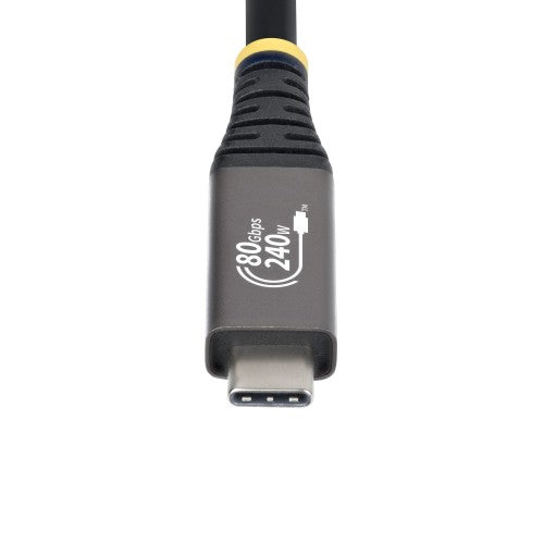 StarTech.com CC3FT80GUSB4CABLE USB cable USB4 Gen 4x2 35.4" (0.9 m) USB C Black