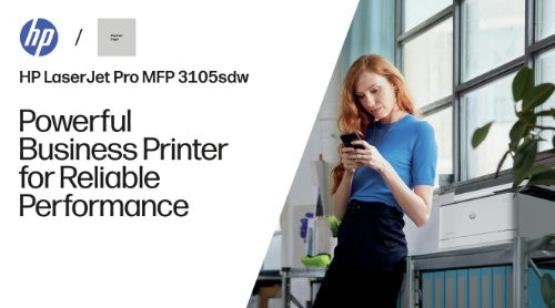 HP LaserJet Pro 3105sdw Black and white Printer