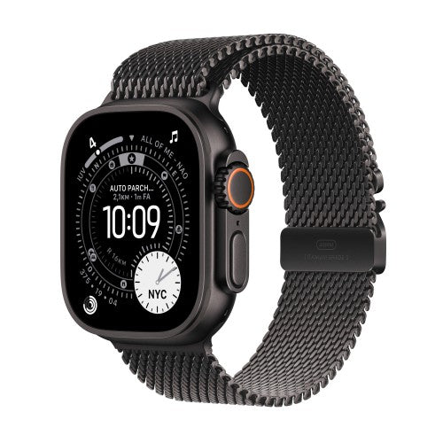 Apple Watch Ultra 3 OLED 49 mm Digital 422 x 514 pixels Touchscreen 5G Black Wi-Fi GPS (satellite)