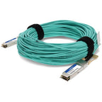 AddOn Networks MFA1A00-E020-AO InfiniBand/fibre optic cable 787.4" (20 m) QSFP28 Aqua color, Silver
