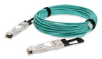 AddOn Networks ADD-QCIQPA-AOC25M InfiniBand/fibre optic cable 984.3" (25 m) QSFP+ AOC Aqua color, Silver