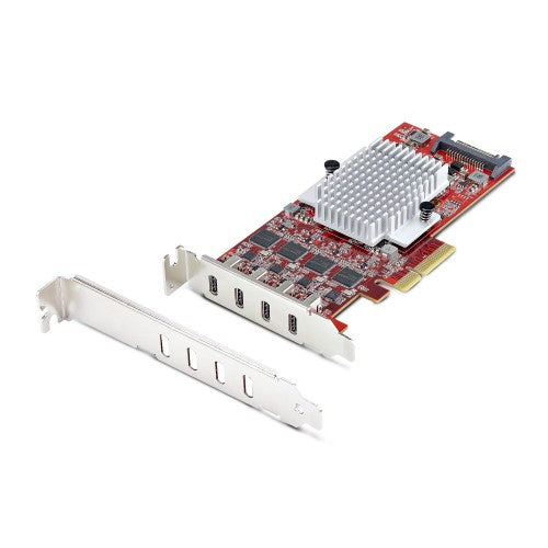 StarTech.com P10Q4C-USB-CARD-LP interface cards/adapter Internal USB 3.2 Gen 2 (3.1 Gen 2)