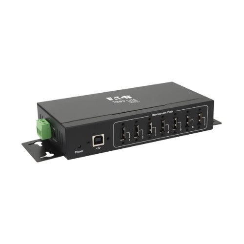 Tripp Lite U223-007-IND-1 interface hub USB 2.0 Type-B 480 Mbit/s Black