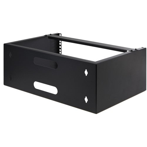StarTech.com WALLMOUNT4 rack cabinet 4U Wall mounted rack Black
