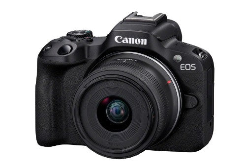 Canon EOS R50 + RF-S 18-45mm F4.5-6.3 IS STM MILC 24.2 MP CMOS 6000 x 4000 pixels Black