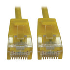 Tripp Lite N261-S01-YW networking cable Yellow 11.8" (0.3 m) Cat6a U/UTP (UTP) Round