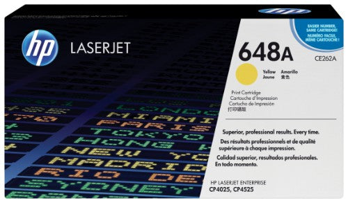 CE262A (648A) Toner yellow, 11K pages