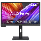 ASUS ProArt PA24US computer monitor 23.6" 3840 x 2160 pixels 4K Ultra HD LCD Black