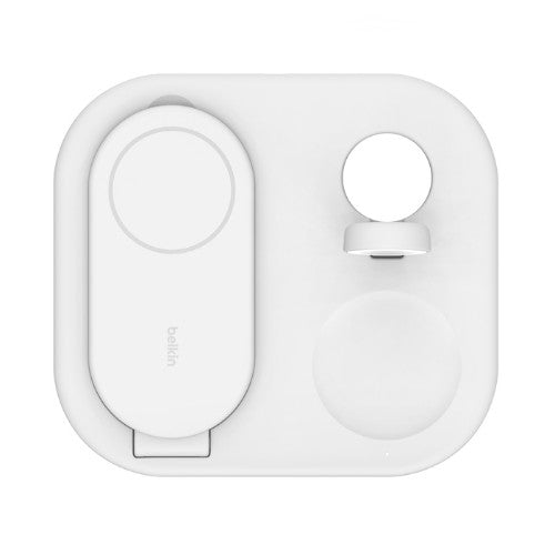 Belkin BoostCharge Headphones, Smartphone, Smartwatch White USB Wireless charging Fast charging Indoor