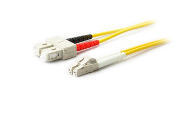 AddOn Networks 5m SC/LC SMF InfiniBand/fibre optic cable 196.9" (5 m) Yellow