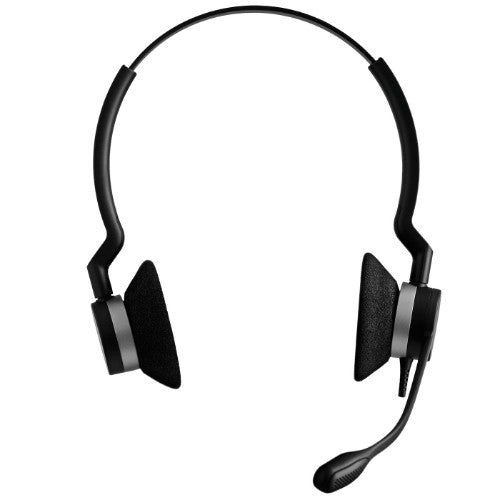 Jabra BIZ 2300 QD Duo with LINK 265 Headset Wired Head-band Office/Call center Black