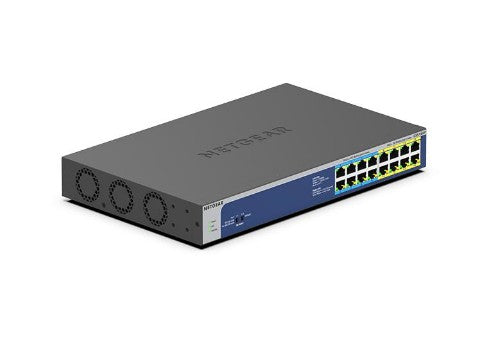 NETGEAR GS516UP Unmanaged Gigabit Ethernet (10/100/1000) Power over Ethernet (PoE) Gray