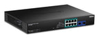 Trendnet TPE-1020SB network switch Unmanaged Gigabit Ethernet (10/100/1000) Power over Ethernet (PoE) 1U