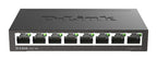 D-Link DGS-108 network switch Unmanaged L2 Gigabit Ethernet (10/100/1000) Desktop Black