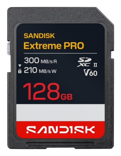 SanDisk Extreme PRO SDXC UHS-II V60 128 GB