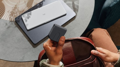 Logitech Mobi Fold mouse Travel Ambidextrous RF Wireless + Bluetooth Optical 4000 DPI