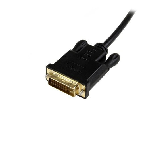 StarTech.com MDP2DVIMM3BS video cable adapter 35.4" (0.9 m) Mini DisplayPort DVI-D Black
