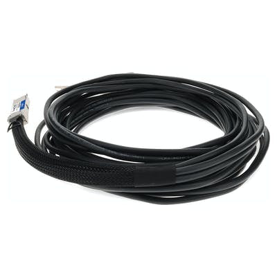 AddOn Networks MCP7H50-H003R26-AO InfiniBand/fibre optic cable 118.1" (3 m) QSFP56 2xQSFP56 Black, Silver