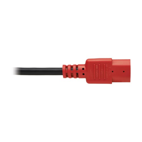 Tripp Lite P004-004-RD power cable Black, Red 47.2" (1.2 m) C14 coupler C13 coupler