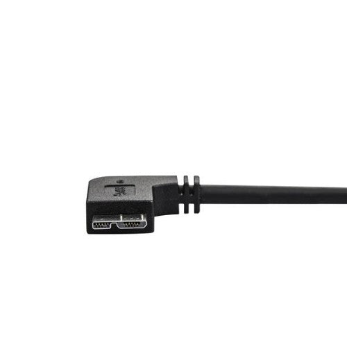 StarTech.com USB3AU50CMRS USB cable USB 3.2 Gen 1 (3.1 Gen 1) 19.7" (0.5 m) USB A Micro-USB B Black