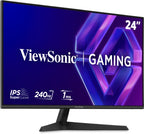 Viewsonic VX2429 computer monitor 24" 1920 x 1080 pixels Full HD LED Black
