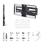 StarTech.com 65SAP2-TV-WALL-MOUNT TV mount/stand 65" Black, Silver