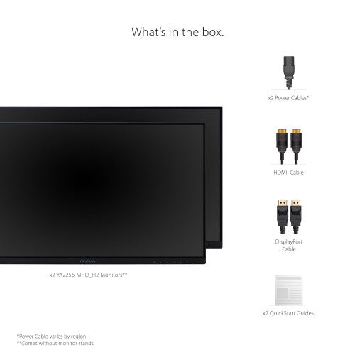 Viewsonic VA VA2256-mhd_H2 computer monitor 22" 1920 x 1080 pixels Full HD LED Black