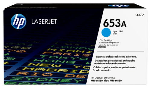 CF321A (653A) Toner cyan, 16.5K pages
