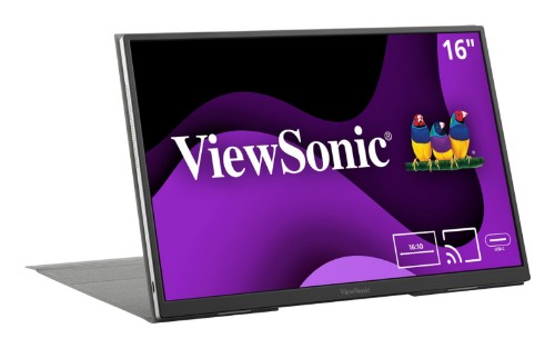 Viewsonic VG Series VG1656N computer monitor 16" 1920 x 1200 pixels WUXGA LED Silver