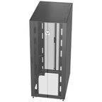 Vertiv VR3150 rack cabinet 42U Freestanding rack Black, Transparent