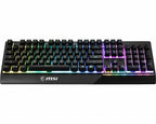MSI VIGORGK30 keyboard Gaming USB QWERTY UK English Black