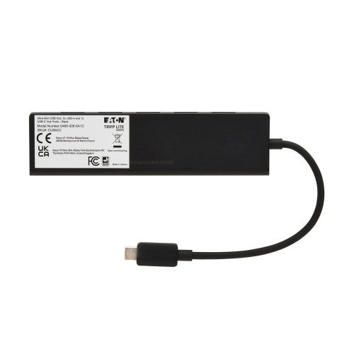 Eaton U460-006-5A1C interface hub USB Type-C 10000 Mbit/s Black