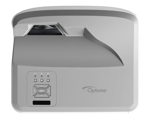 Optoma ZU500USTe data projector Ultra short throw projector 500 ANSI lumens DLP WUXGA (1920x1200) 3D Gray