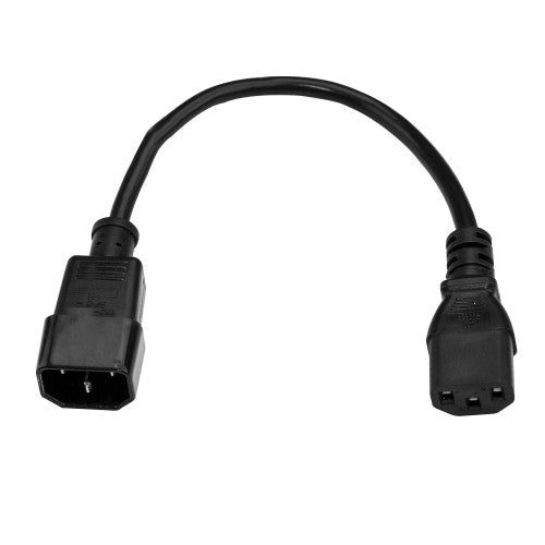 StarTech.com PXT1001410 power cable Black 120.1" (3.05 m) C13 coupler C14 coupler
