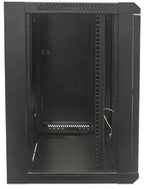 Intellinet 711715 rack cabinet 6U Wall mounted rack Black