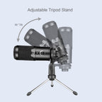 Adesso Xtream M4 Black Table microphone