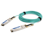 AddOn Networks 1445019F3C-AO InfiniBand/fibre optic cable 118.1" (3 m) QSFP28 AOC Aqua color