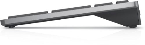 DELL KB740 keyboard Office RF Wireless + Bluetooth QWERTY English Gray, Black