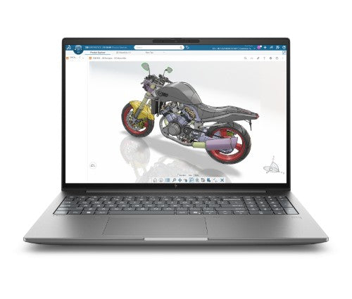 HP Zbook X G2i Wolf Pro Security Edition Copilot+ PC Intel Core Ultra 9 386H Mobile workstation 16" Touchscreen WUXGA 32 GB DDR5-SDRAM 1 TB SSD NVIDIA RTX PRO 2000 Blackwell Wi-Fi 7 (802.11be) Windows 11 Pro AI Workstation, AI PC Silver