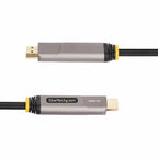 StarTech.com 146B-USBC-HDMI4K-AOC video cable adapter 598.4" (15.2 m) USB Type-C HDMI Type A (Standard) Black