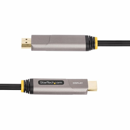 StarTech.com 146B-USBC-HDMI4K-AOC video cable adapter 598.4" (15.2 m) USB Type-C HDMI Type A (Standard) Black