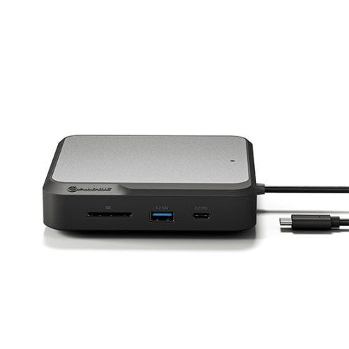 ALOGIC DUCD2 laptop dock/port replicator Wired USB 3.2 Gen 2 (3.1 Gen 2) Type-C Gray, Black