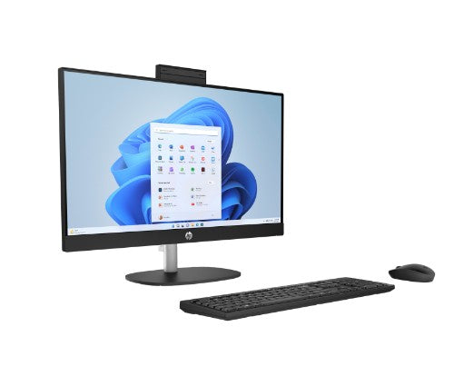 HP All-in-One 24-cr0140 PC AMD Ryzen™ 5 23.8" 1920 x 1080 pixels 16 GB LPDDR5-SDRAM Black