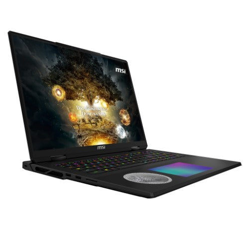 MSI Titan 18 HX DRAGON EDITION NORSE MYTH A2XWIG-442US Intel Core Ultra 9 285HX Laptop 18" UHD+ 64 GB DDR5-SDRAM 6 TB SSD NVIDIA GeForce RTX 5080 Wi-Fi 7 (802.11be) Windows 11 Pro Black